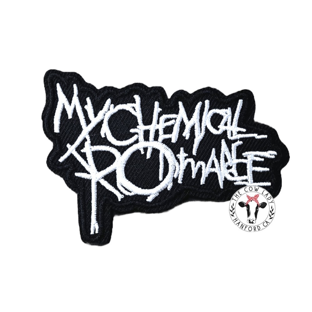 My Chemical Romance Patch American Rock Music Throwback Band Gear Distressed NEW